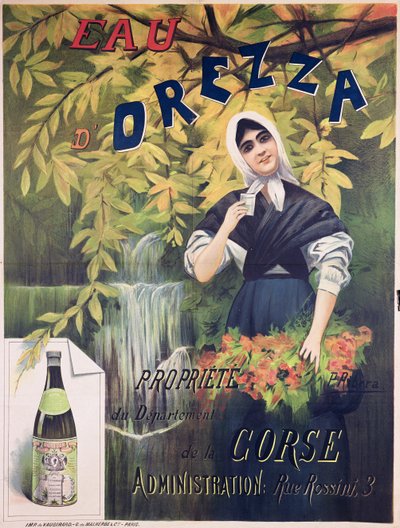 Poster Advertising Eau d